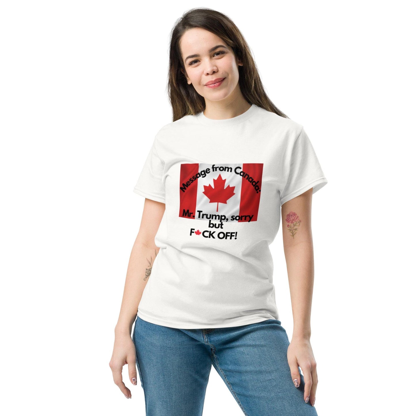 Sorry Mr Trump But F*ck off. Unisex classic tee