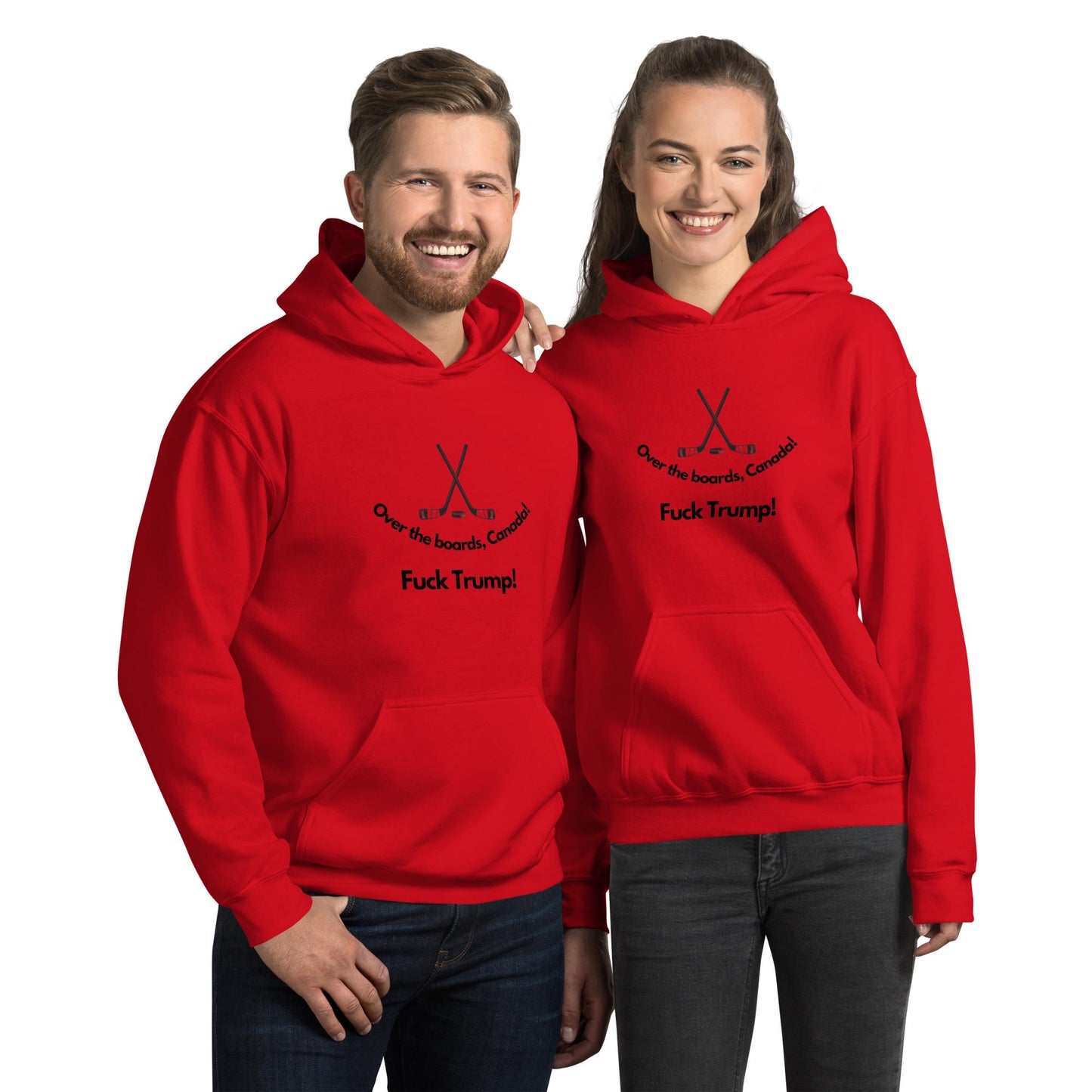 Over the Boards Canada, Fuck Trump Unisex Hoodie