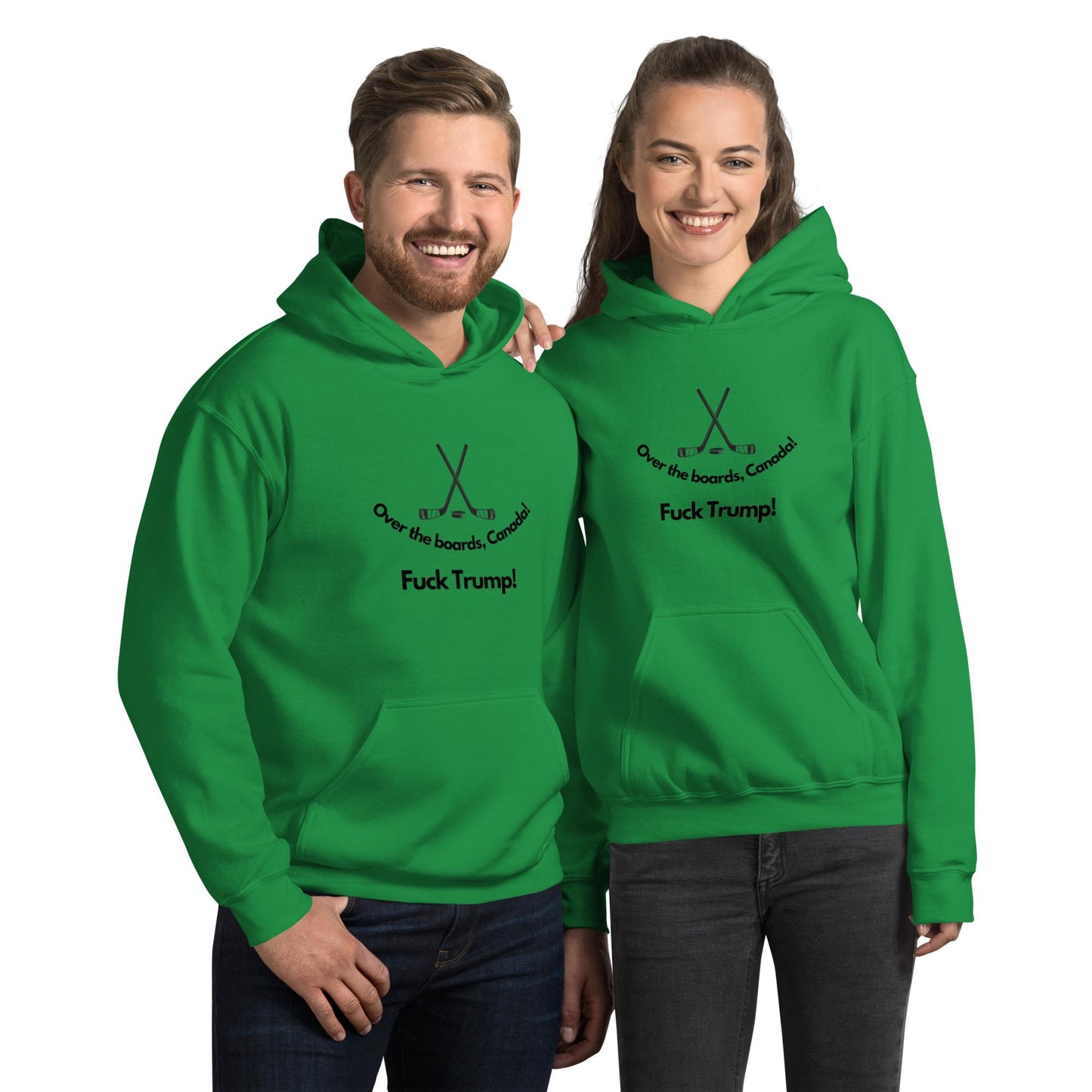 Over the Boards Canada, Fuck Trump Unisex Hoodie