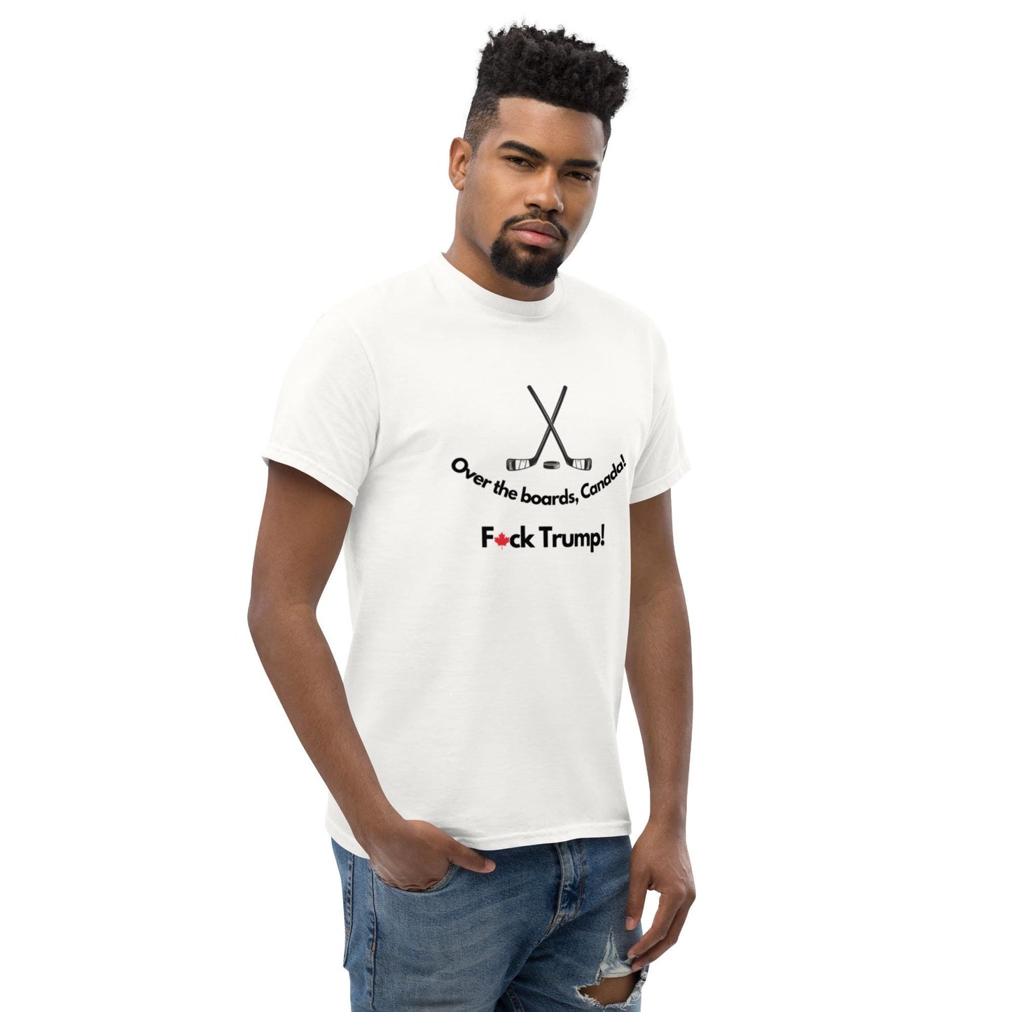 Over the boards Canada, Ffck Trump, Unisex classic tee