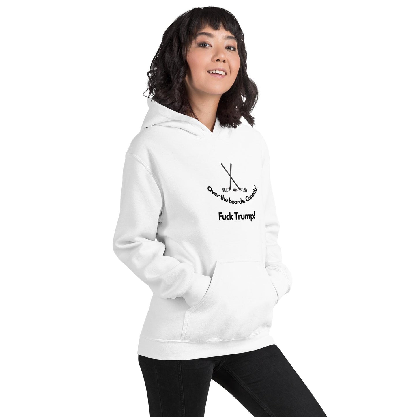 Over the Boards Canada, Fuck Trump Unisex Hoodie