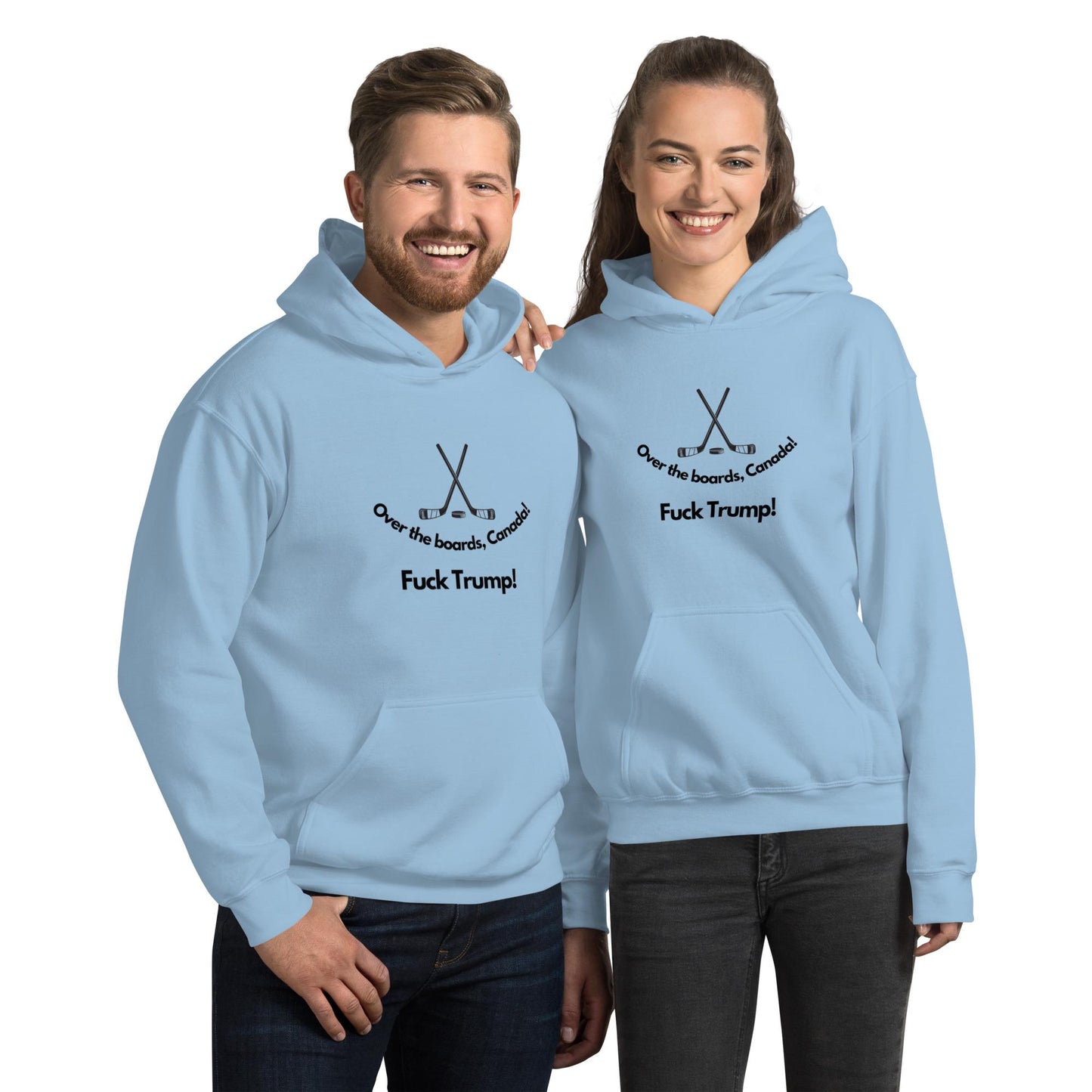 Over the Boards Canada, Fuck Trump Unisex Hoodie