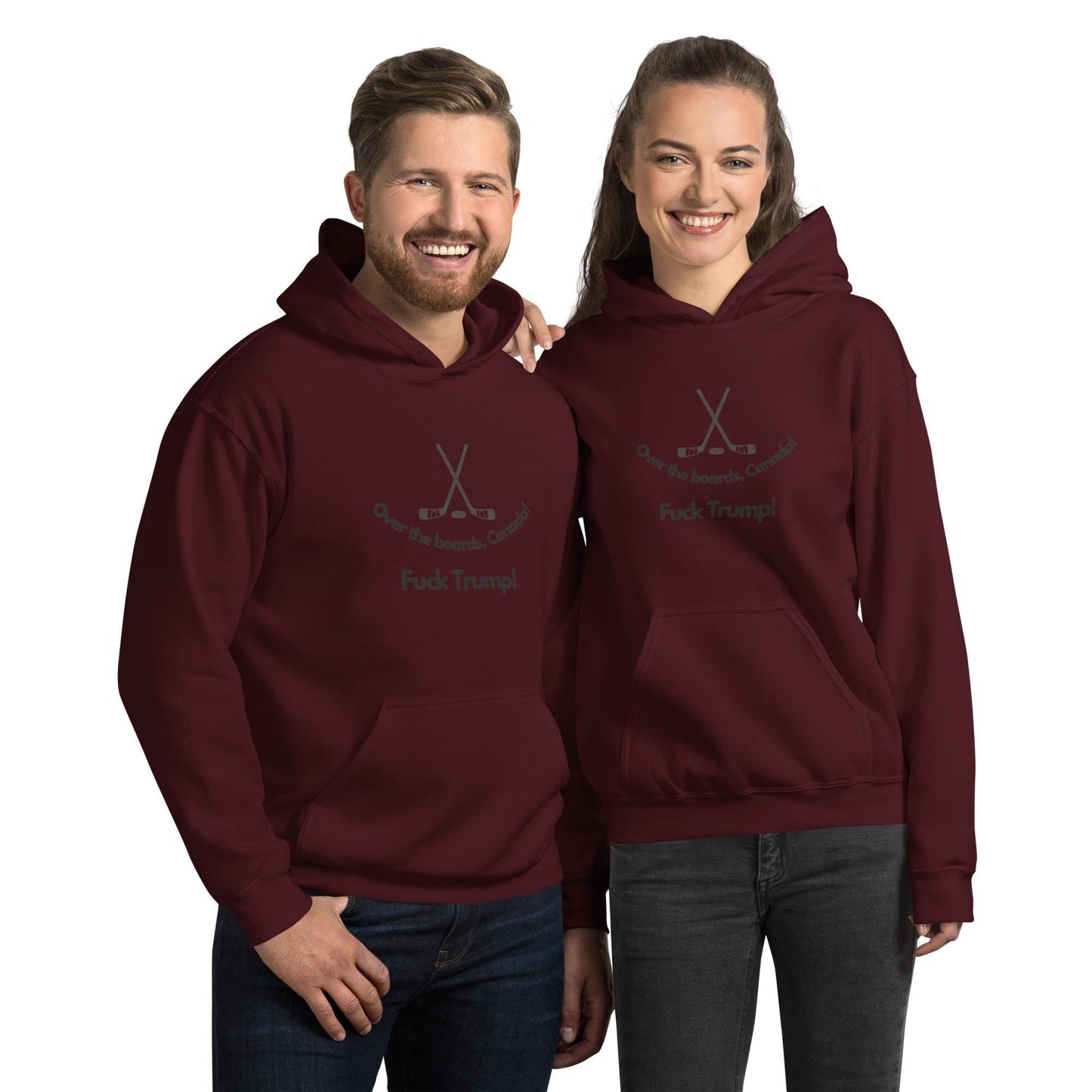 Over the Boards Canada, Fuck Trump Unisex Hoodie