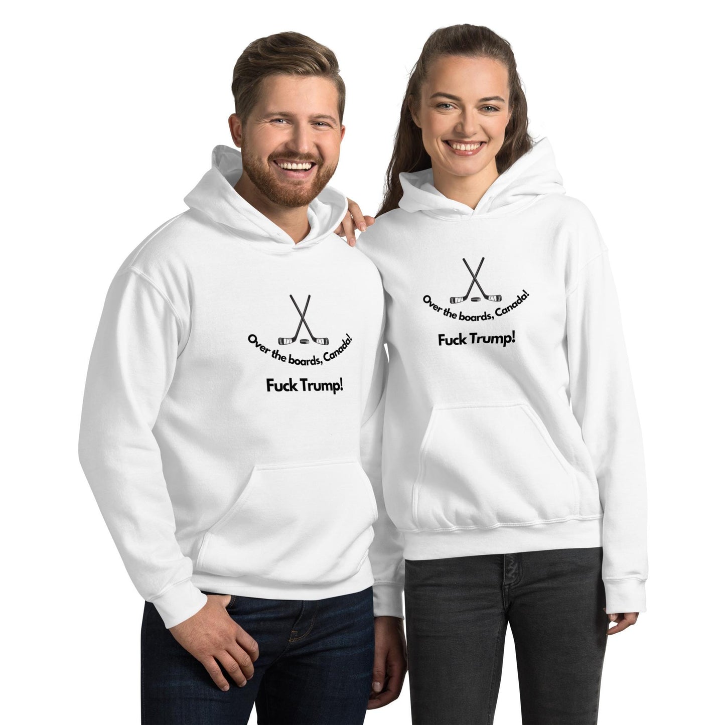 Over the Boards Canada, Fuck Trump Unisex Hoodie